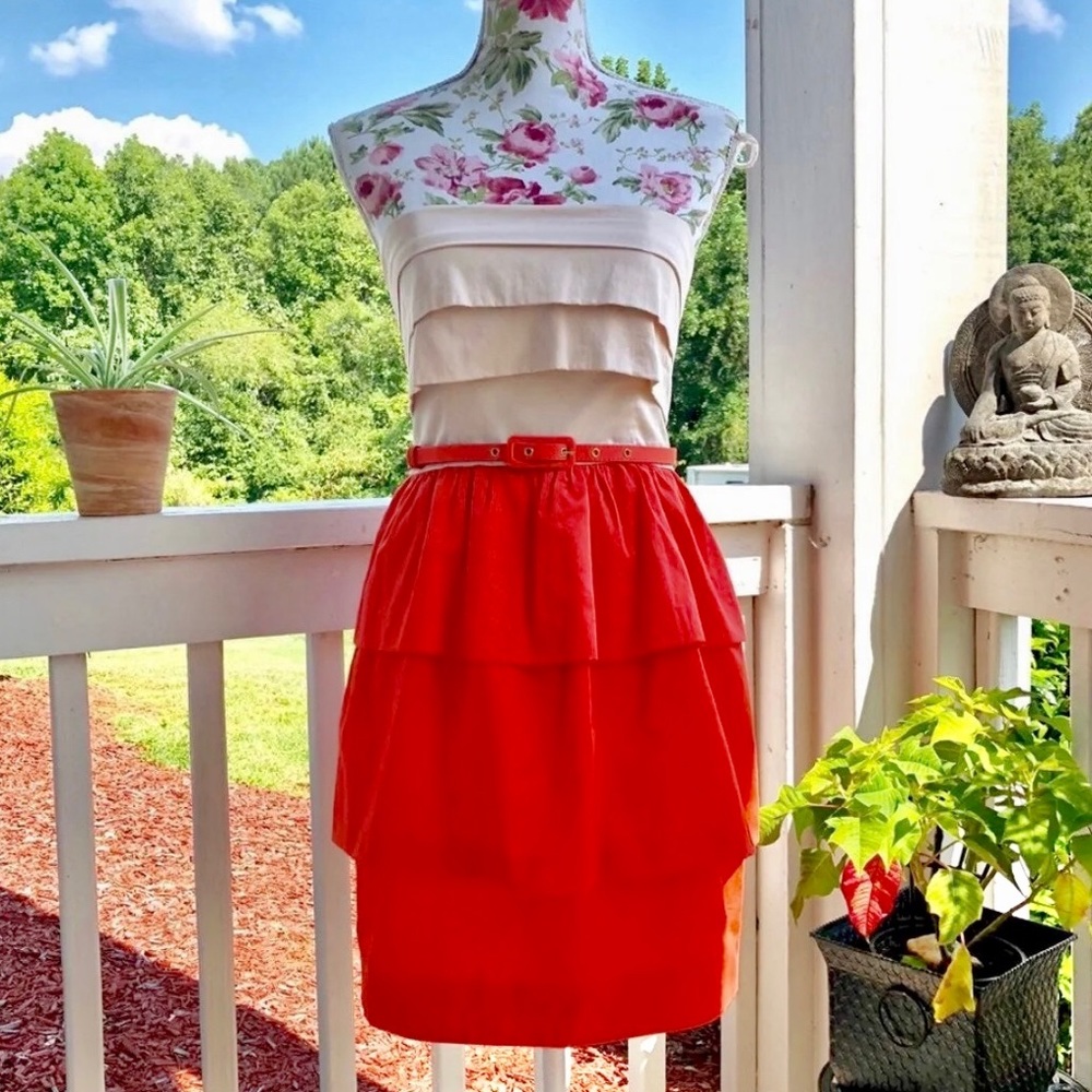 FCUK Strapless Dress